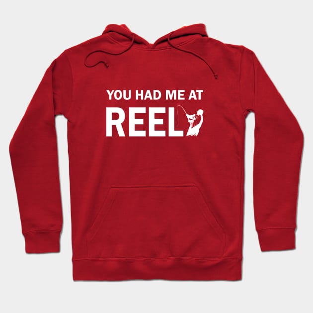 You Had Me at Reel Hoodie by Magniftee